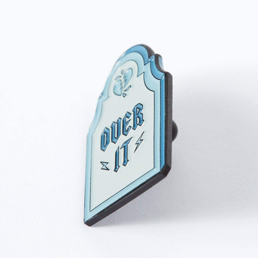 Punky Pins Over It Enamel Pin