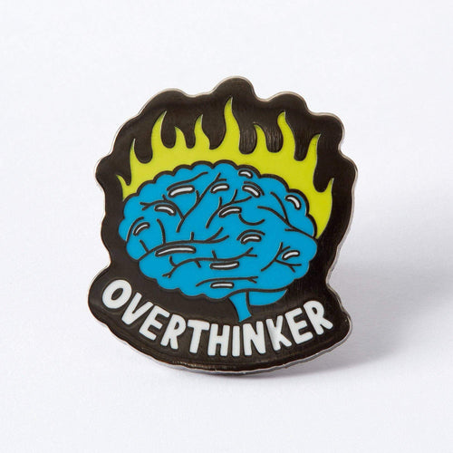 Overthinker Enamel Pin