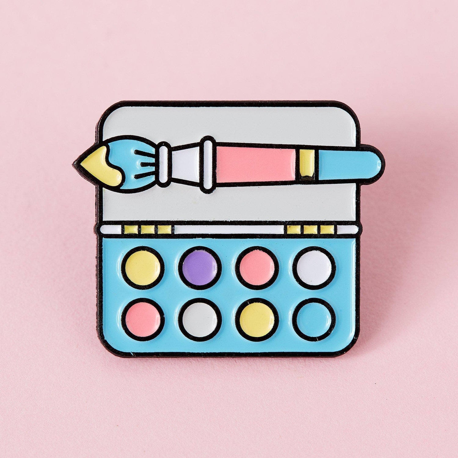 Punky Pins Paint Palette Enamel Pin