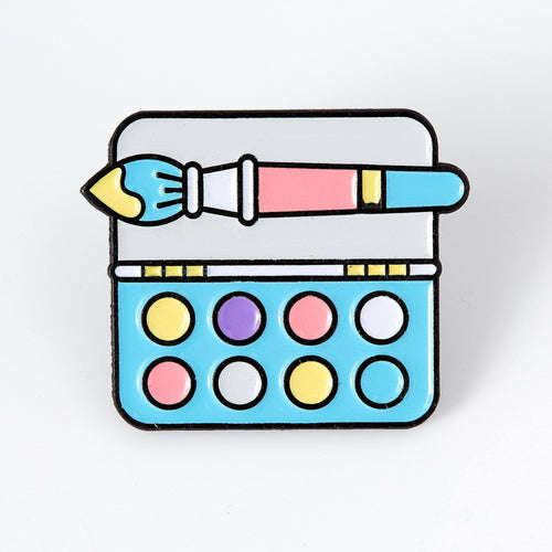 Punky Pins Paint Palette Enamel Pin