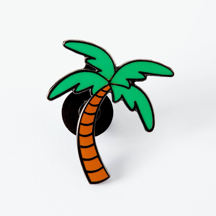 Punky Pins Palm Tree Enamel Pin