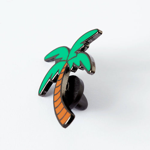 Punky Pins Palm Tree Enamel Pin