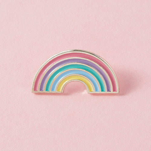 Pastel Rainbow Enamel Pin