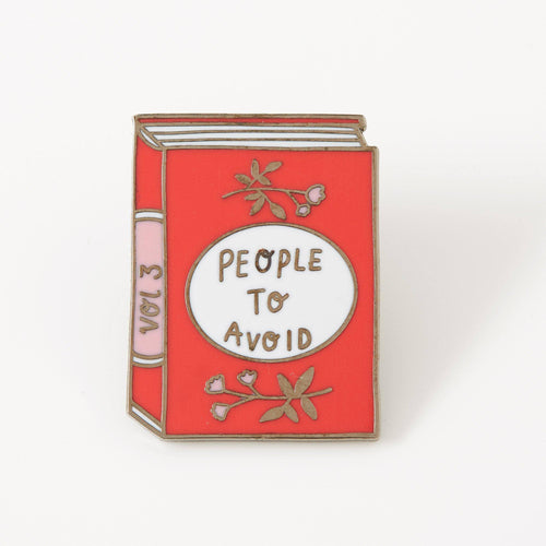 Punky Pins People To Avoid Enamel Pin