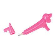 Pink Sausage Dog Ballpoint Pen