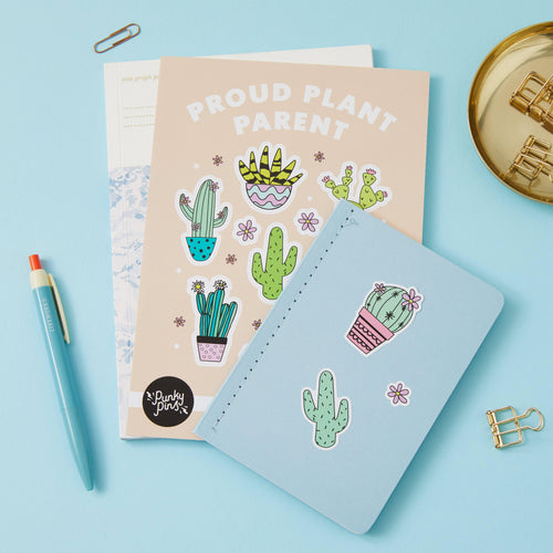 Proud Plant Parent Vinyl Sticker Sheet