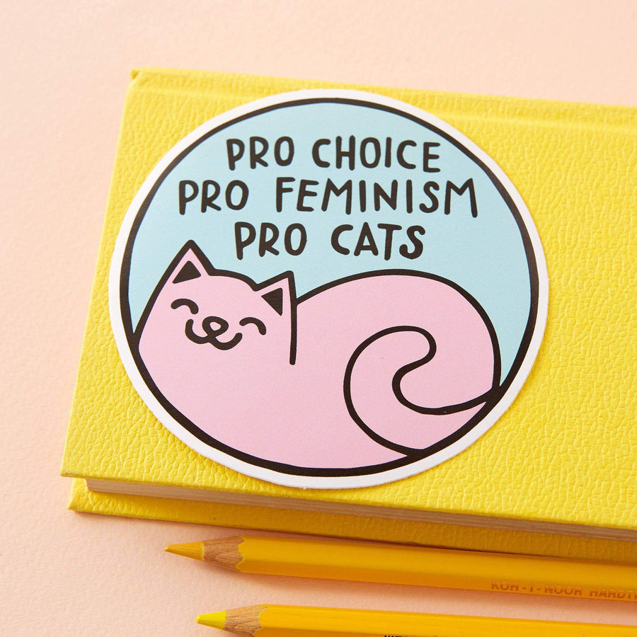 Punky Pins Pro Cats Die Cut Vinyl Sticker