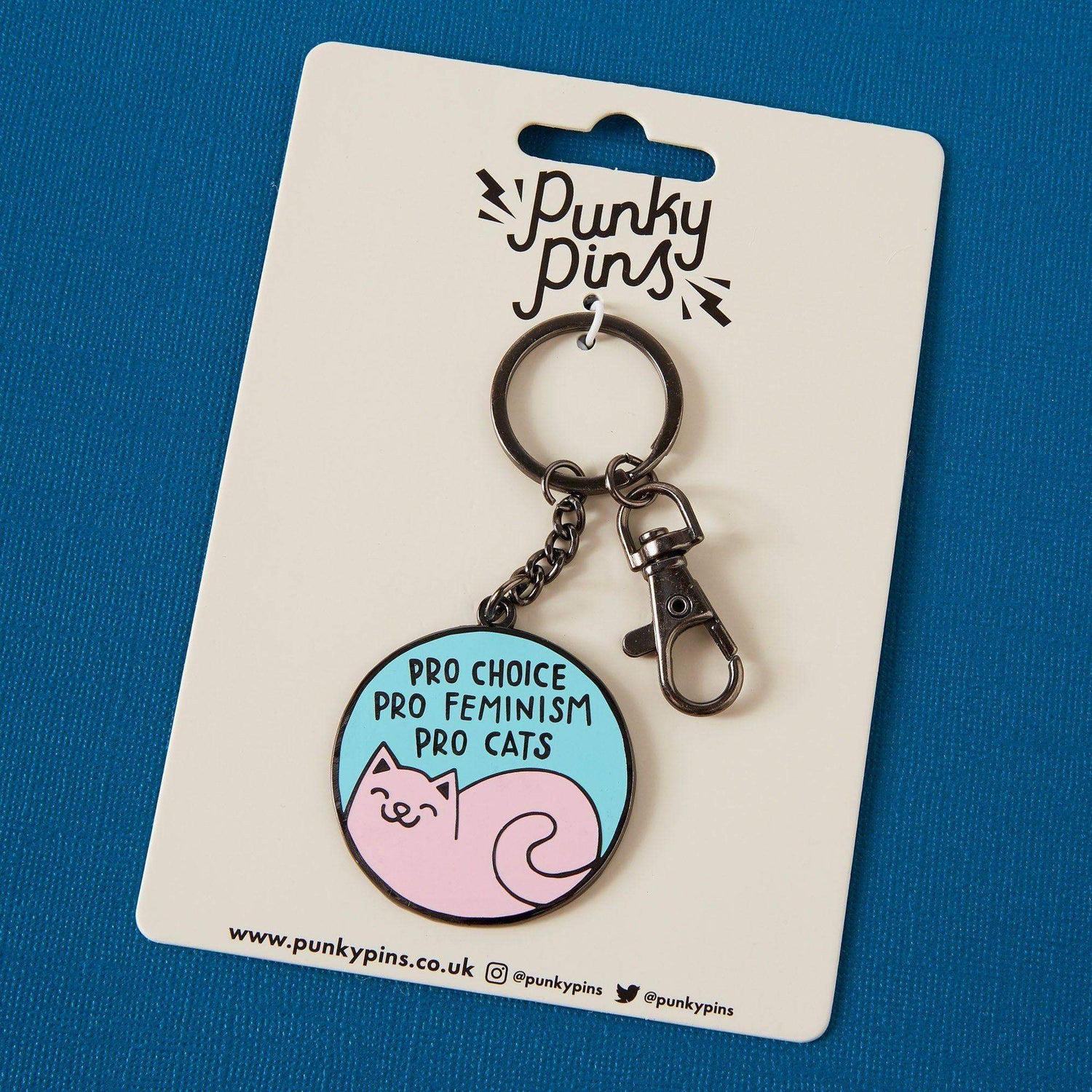 Punky Pins Pro Cats Enamel Keyring