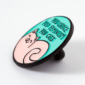 Punky Pins Pro Cats Pro Choice Enamel Pin