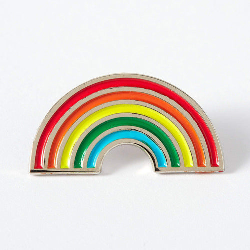 Punky Pins Rainbow Enamel Pin