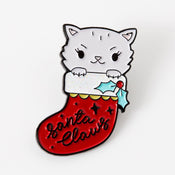 Punky Pins Santa Claws Enamel Pin