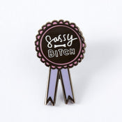 Punky Pins Sassy Bitch Enamel Pin