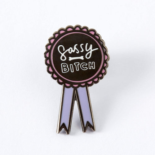 Punky Pins Sassy Bitch Enamel Pin