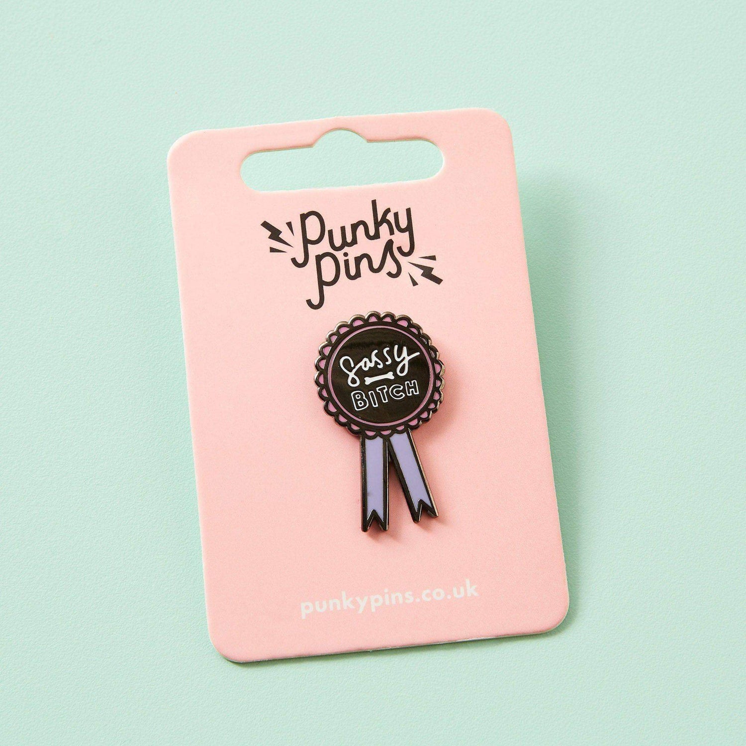 Punky Pins Sassy Bitch Enamel Pin