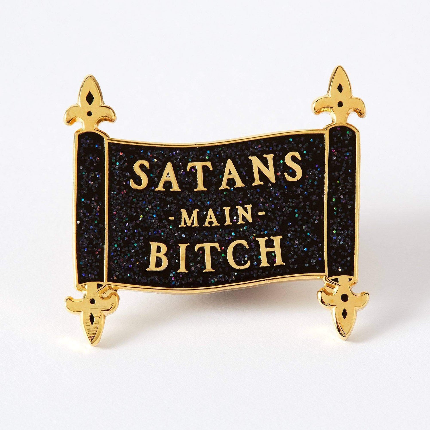 Punky Pins Satan's Main Bitch Enamel Pin