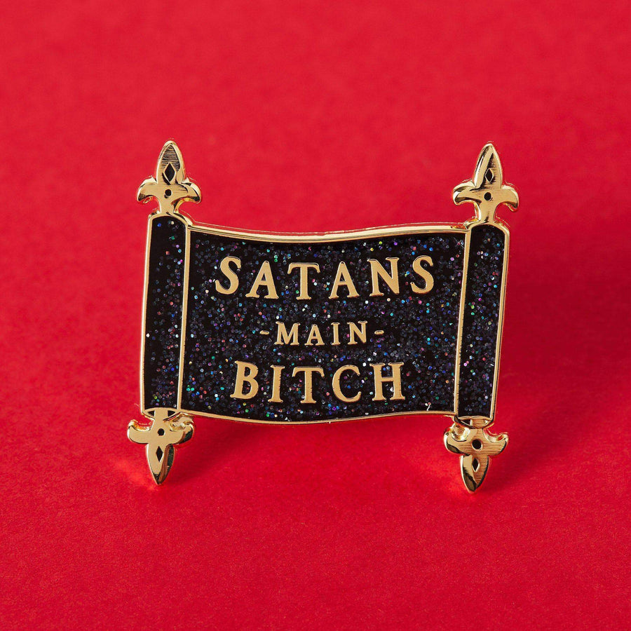 Punky Pins Satan's Main Bitch Enamel Pin