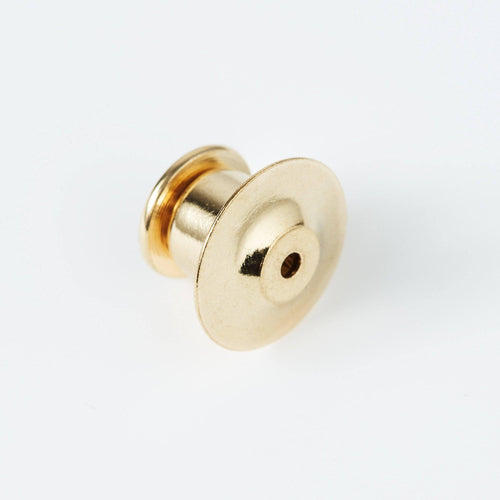 Secure Locking Pin Back - Gold