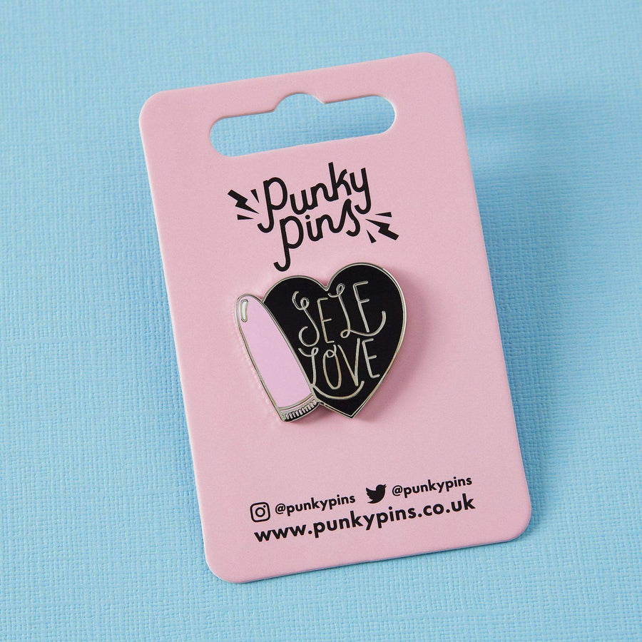Punky Pins Self Love Enamel Pin