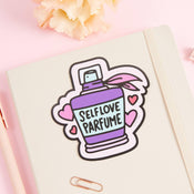 Punky Pins Self Love Parfume Vinyl Sticker