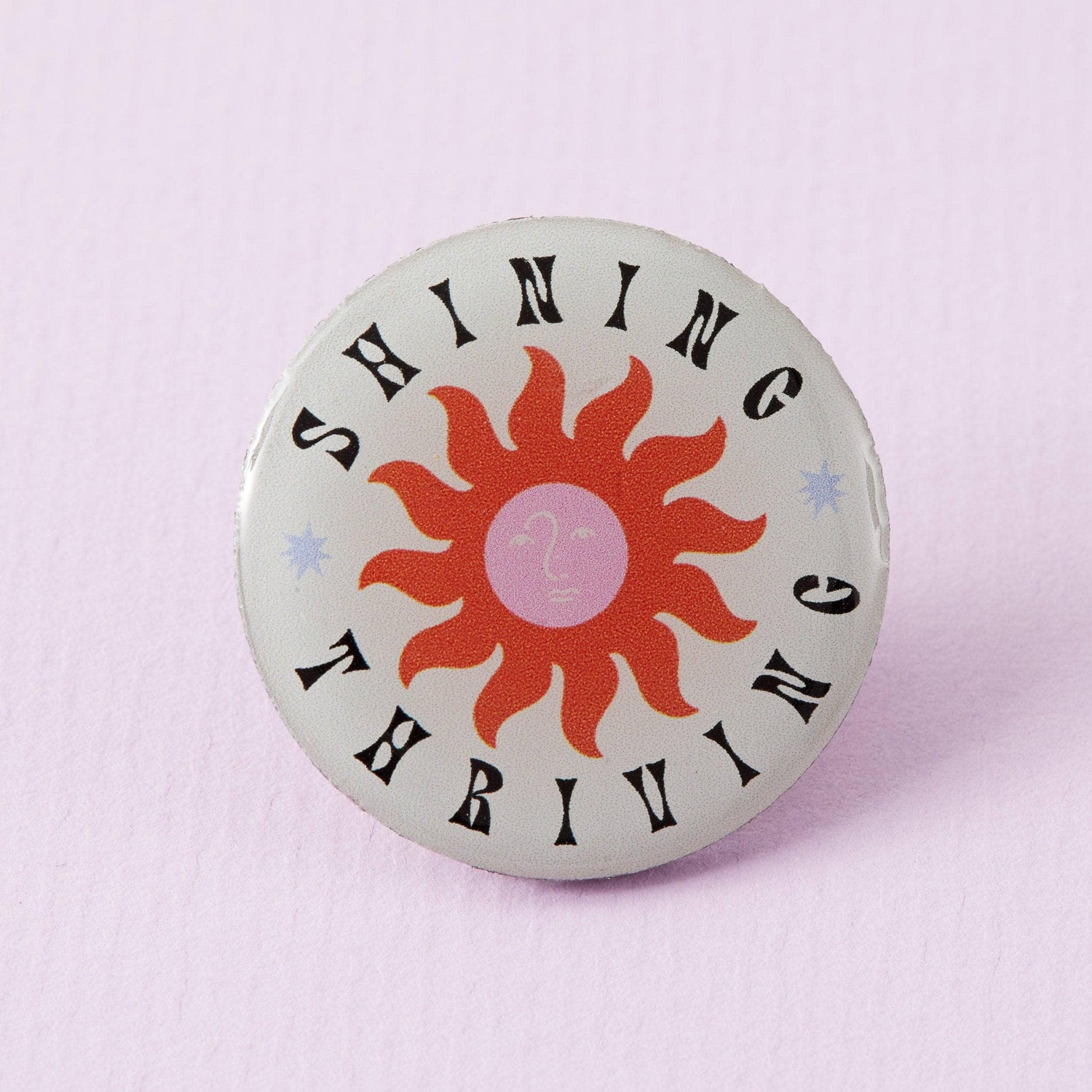 Punky Pins Shining Thriving Eco Metal Pin