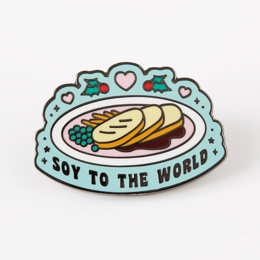 Punky Pins Soy To The World Enamel Pin