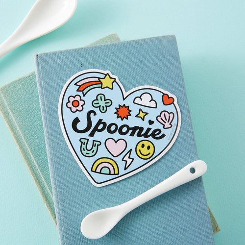 Spoonie Heart Vinyl Sticker