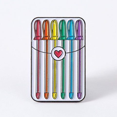 Punky Pins Stationery Gel Pens Enamel Pin