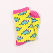 Punky Pins Stegosaurus Socks