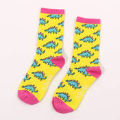 Punky Pins Stegosaurus Socks