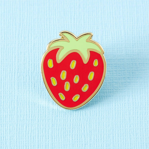 Strawberry Enamel Pin