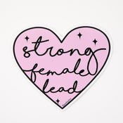 Punky Pins Strong Female Lead Vinyl Sticker