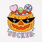 Punky Pins Sucker Vinyl Sticker