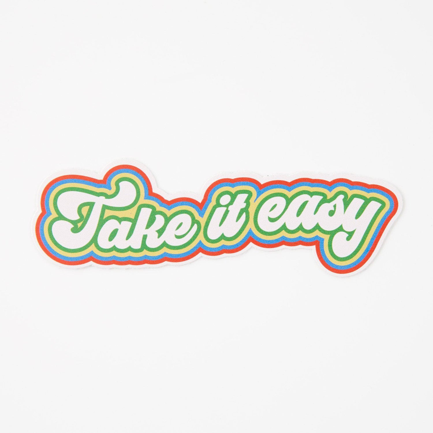 Punky Pins Take It Easy Vinyl Sticker