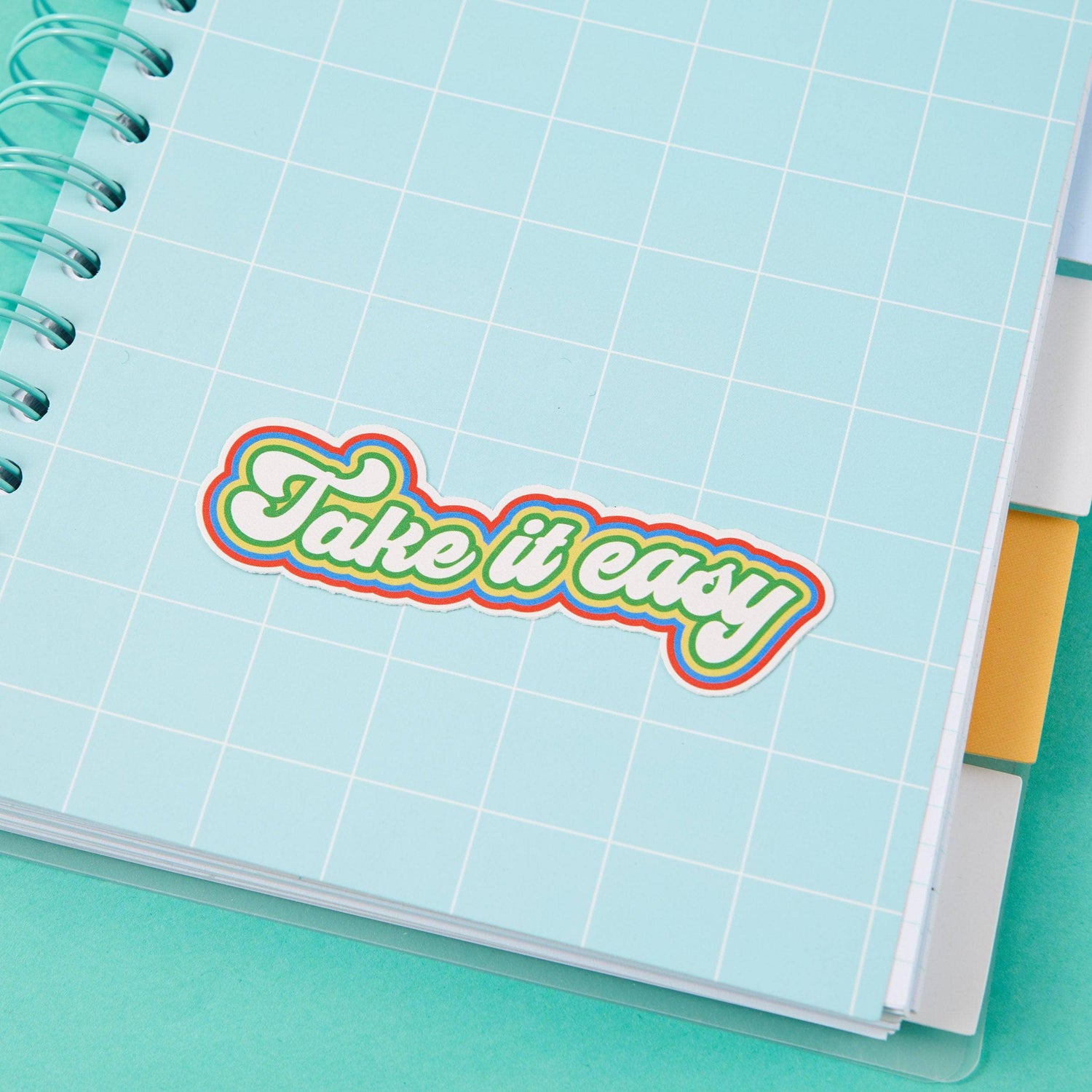 Punky Pins Take It Easy Vinyl Sticker