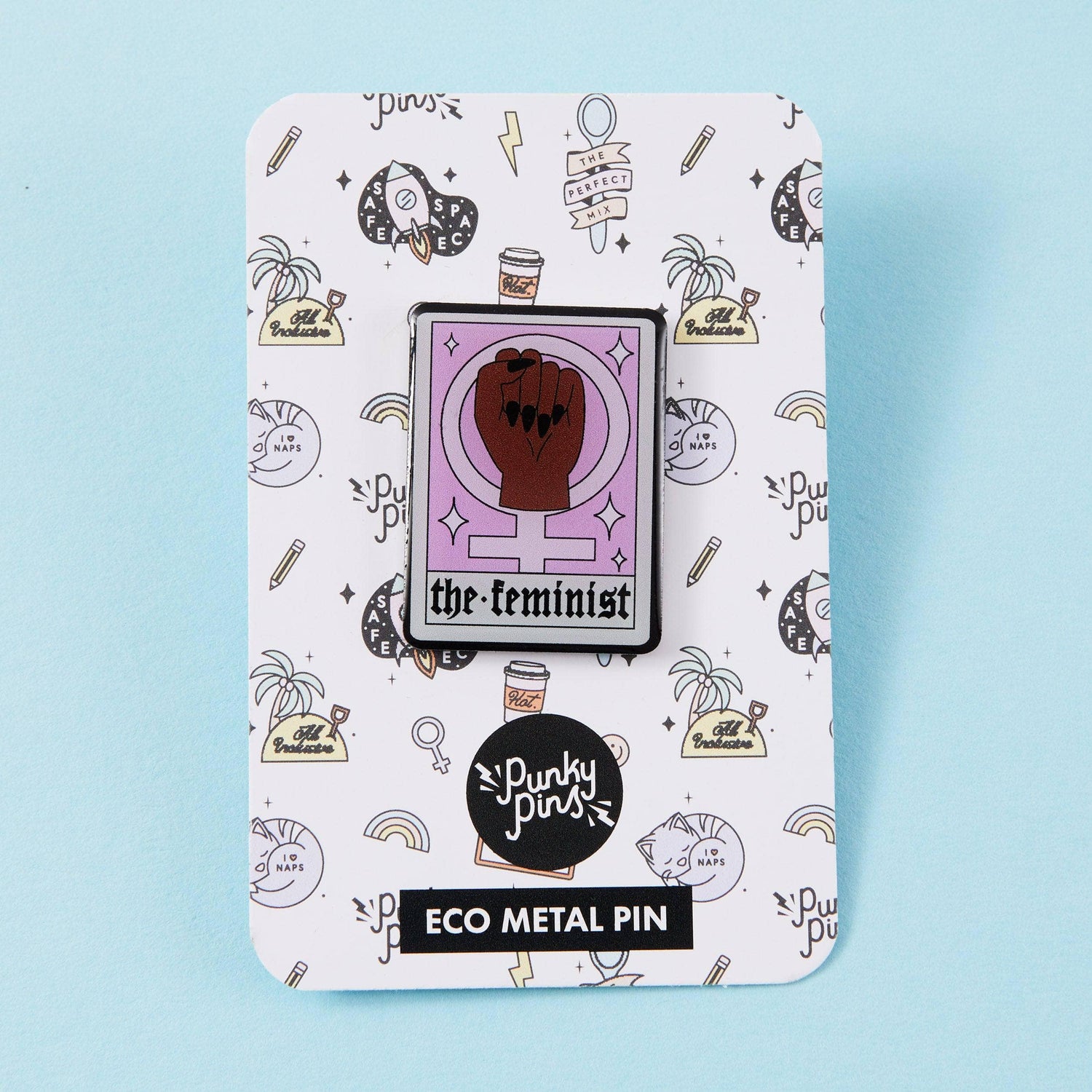 Punky Pins The Feminist Eco Metal Pin