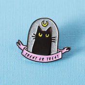 Punky Pins Treat or Treat Enamel Pin