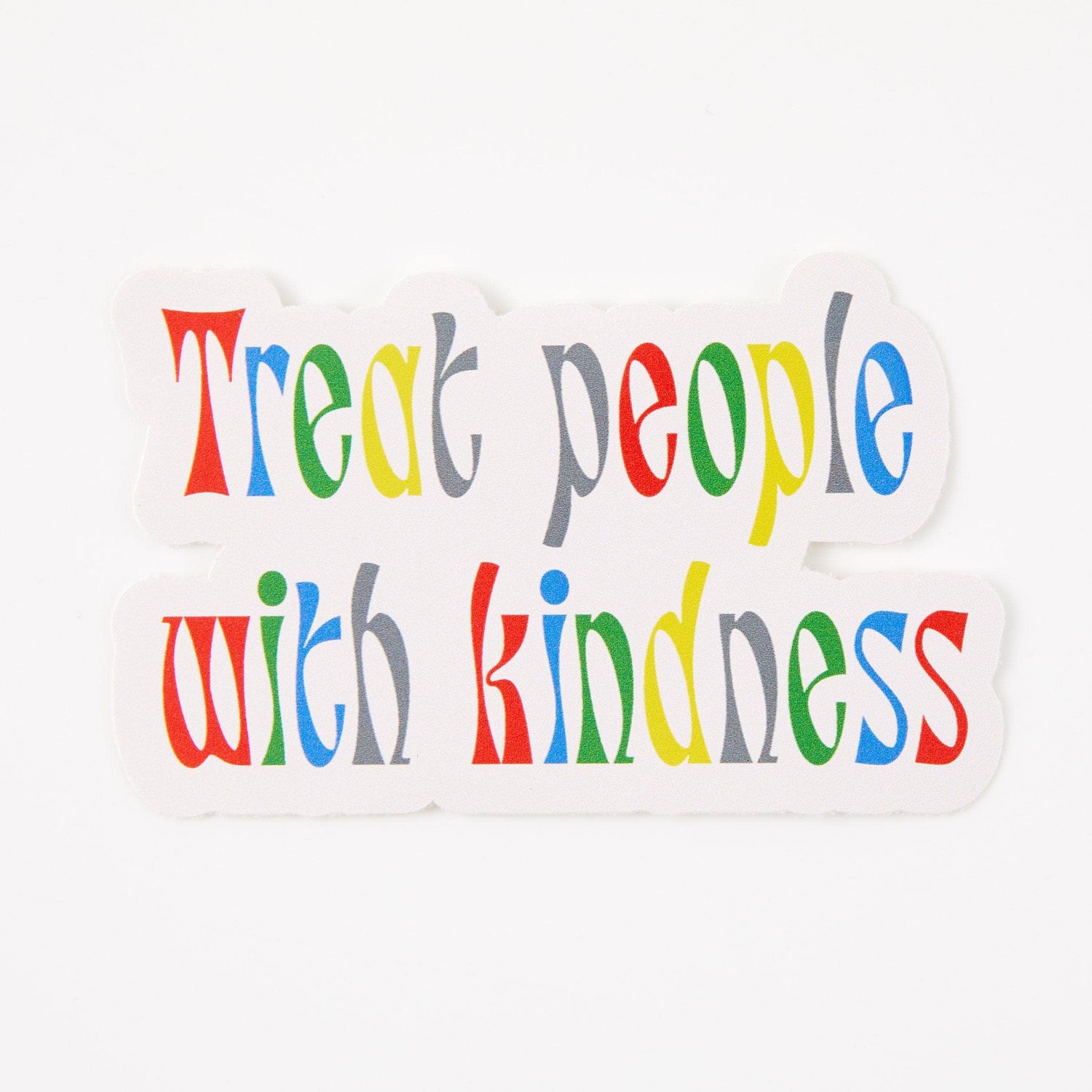 Punky Pins Treat People With Kindness Vinyl Sticker