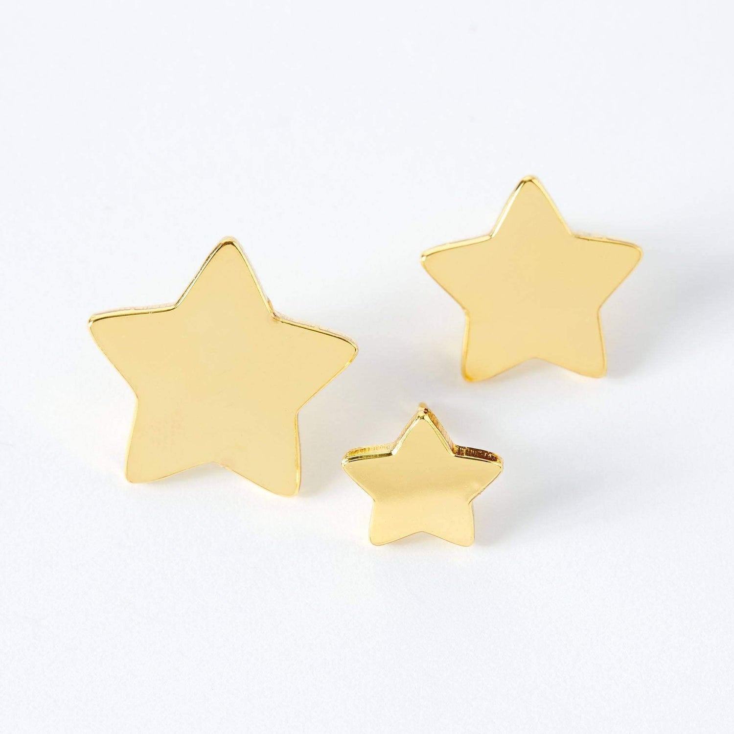 Punky Pins Trio of Stars Enamel Pin Set