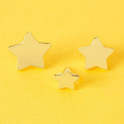 Punky Pins Trio of Stars Enamel Pin Set