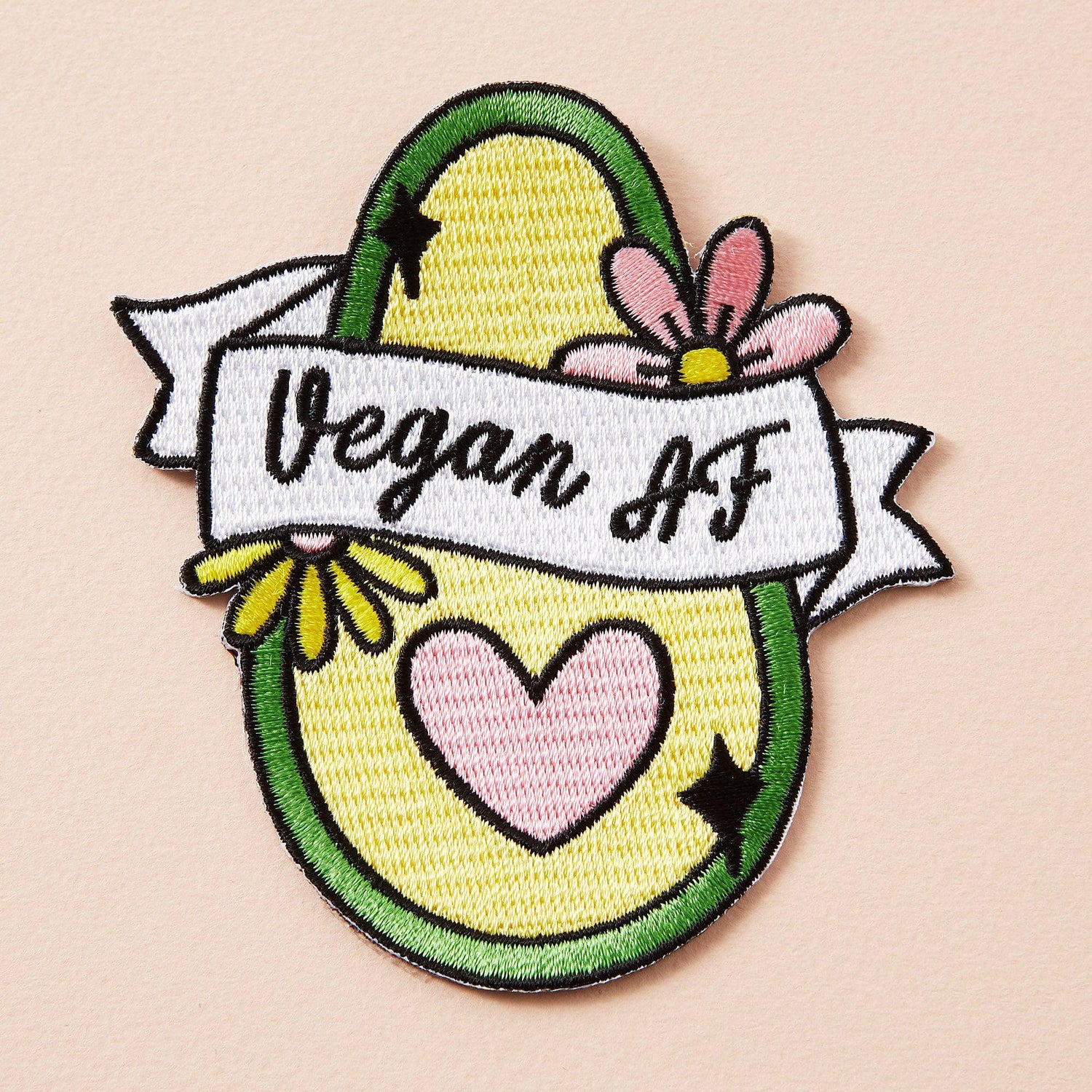 Vegan AF Avo Iron On Patch