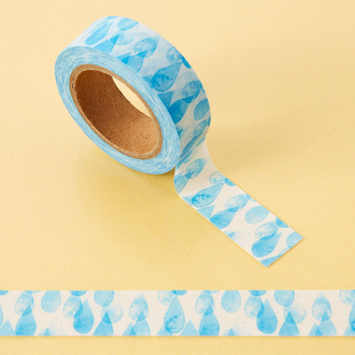 Water Drop Printing Washi Tape