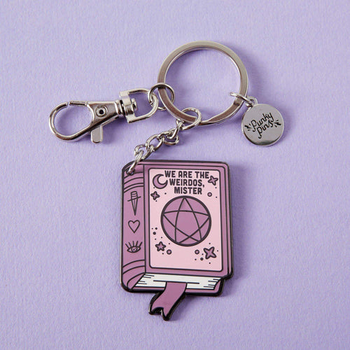 We Are The Weirdos Mister Enamel Keyring