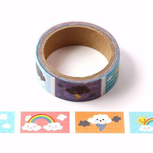 Weather printed Washi Tape