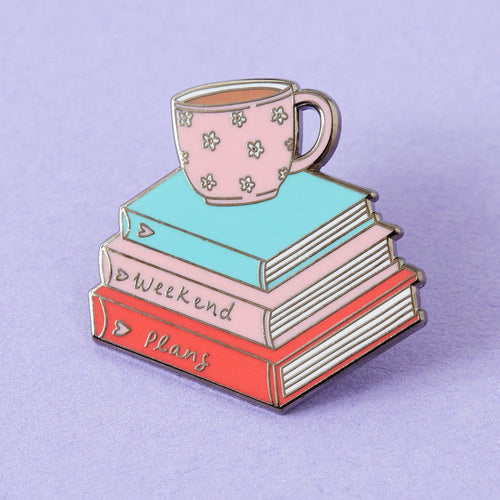 Weekend Plans Enamel Pin