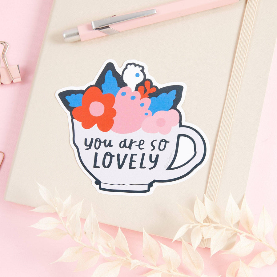 Punky Pins You Are So Lovely Vinyl Sticker