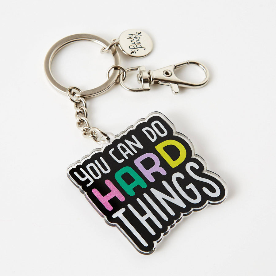Punky Pins You Can Do Hard Things Acrylic Keyring