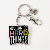 Punky Pins You Can Do Hard Things Acrylic Keyring