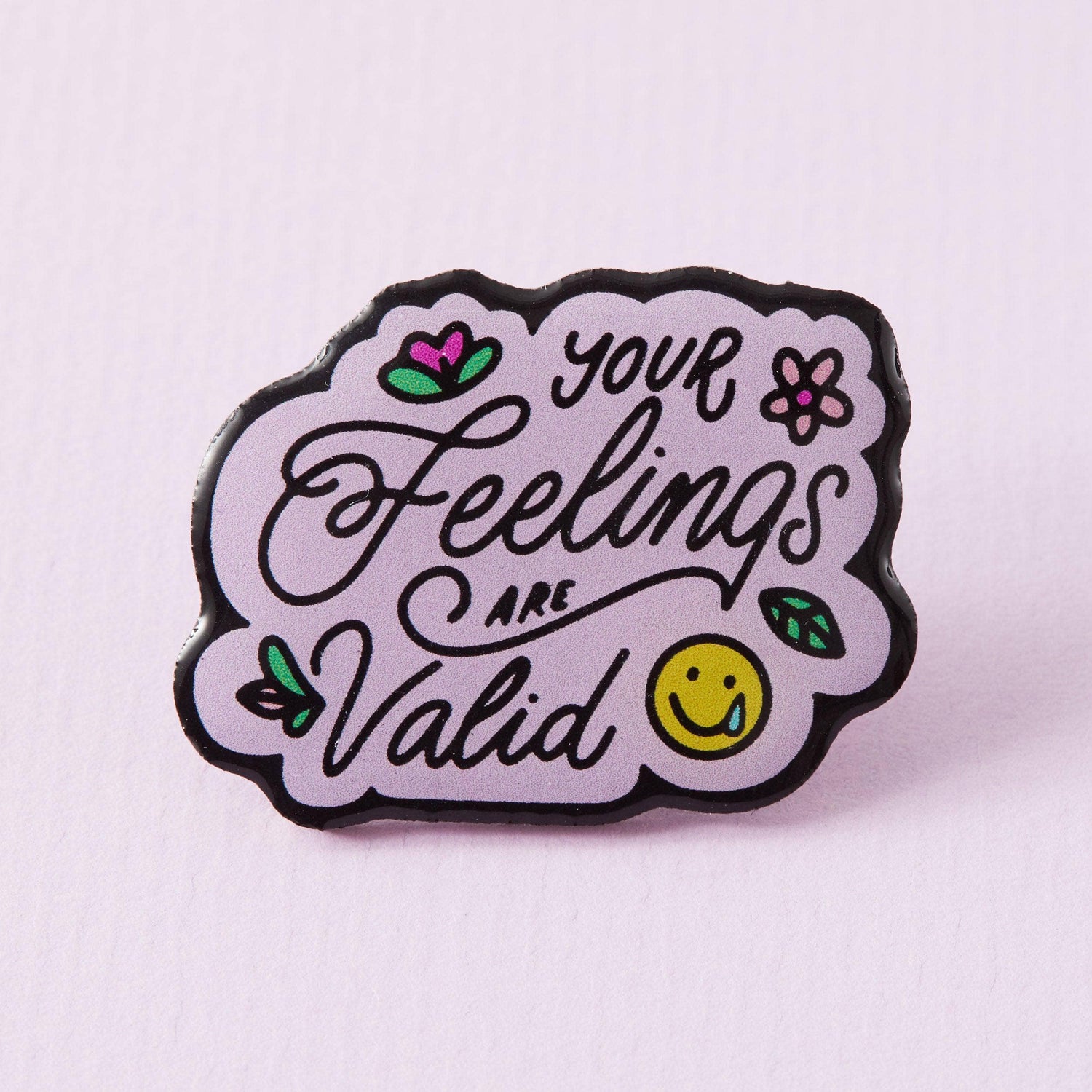 Punky Pins Your Feelings Are Valid Eco Metal Pin