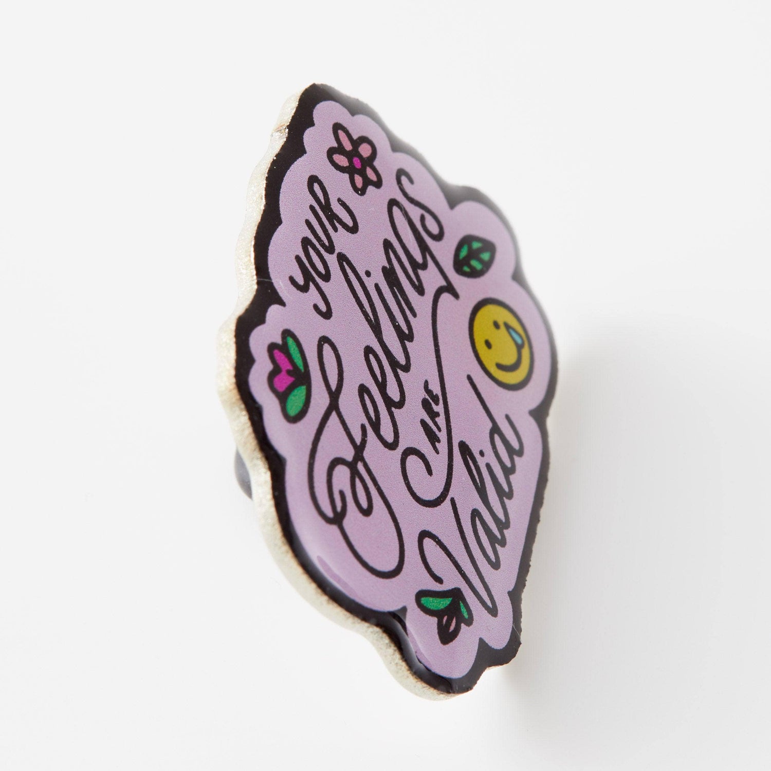 Punky Pins Your Feelings Are Valid Eco Metal Pin