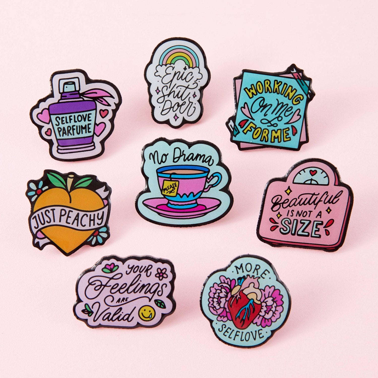 Punky Pins Your Feelings Are Valid Eco Metal Pin